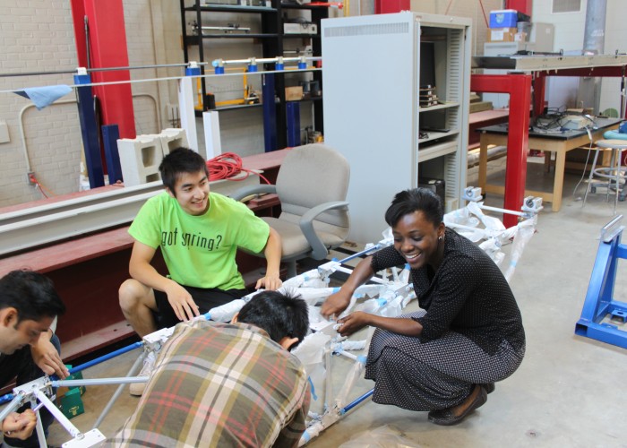 image of group working